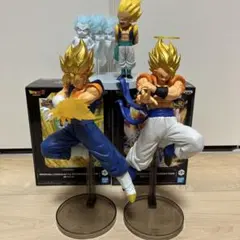 ドラゴンボール　超ゴジータ 超ベジット　ゴテンクス　フィギュア