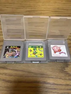 ゲームボーイソフト 3本セット