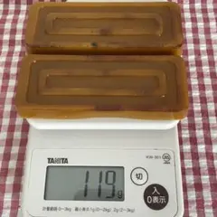 蜜蝋 ニホンミツバチミツロウ 2個セット119g