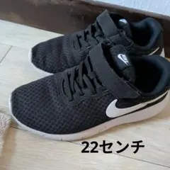 Nike ブラック スニーカー ベルクロ付き