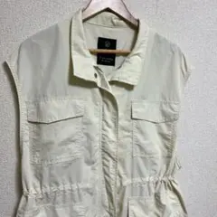 wcloset ハイネックミリタリーベスト