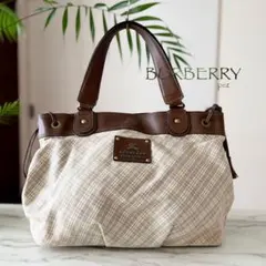 極美品✨希少✨バーバリーブルーレーベル ショルダーバッグ ノバ