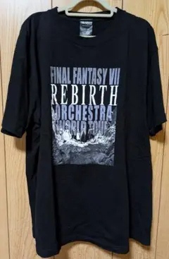 ファイナルファンタジー7　オーケストラワールドツアーTシャツ