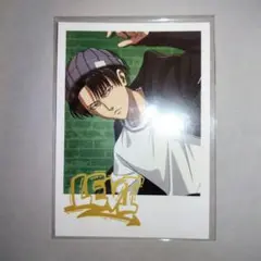 進撃の巨人　スケーター　リヴァイ　特典　カード　あみあみ　amiami