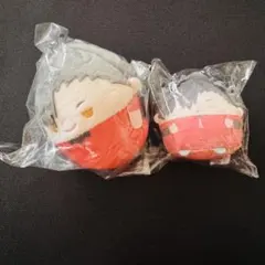 ハイキュー!!　くじメイト　黒尾鉄朗　D賞　E賞　ぬいくじ　ふわコロりん