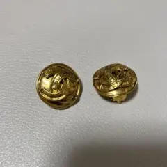 CHANEL ココマーク94A ゴールド ヴィンテージ イヤリング　美品