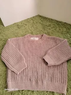 H&M ラメ入りニット 3～4才 美品