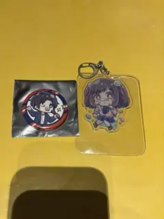 コレコレ　アクリルキーホルダー　缶バッチ