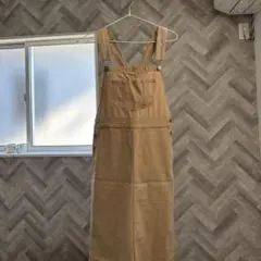 GU デニム ジャンパースカート オーバーオール