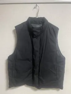 無印良品 ダウンベスト ブラック