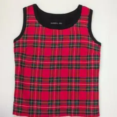 MATERIAL GIRL タータンチェック タンクトップのサムネイル
