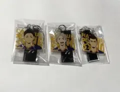 ハイキュー　トレーディングアクリル2連キーホルダー　澤村大地　菅原孝支　東峰旭