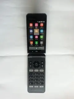 5211【中古美品・SIMフリー】KYF31ブラックau4Gガラホ【povo可】