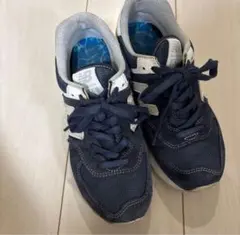 New Balance ネイビー スニーカー 23.5cm