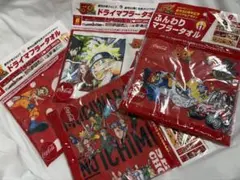 【新品】【非売品】週刊少年ジャンプ50周年記念 ドライマフラータオル 4枚セットのサムネイル