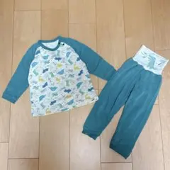 裏起毛　パジャマ　男の子　恐竜　95