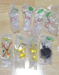 ピクミン めじるしアクセサリー 白 黄 岩