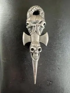 ガボール 生前 トリプルスカルダガーペンダント GABORATORY ネックレス