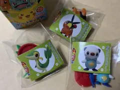 新品 チョコエッグ ポケモン 旅立ちの３匹 ツタージャ ポカブ ミジュマル