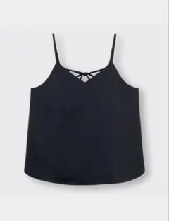 ジーユー　サテンキャミソール　ビスチェ