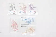 ポケモンセンター ステッカー 6枚セット 46-EY0220-23M