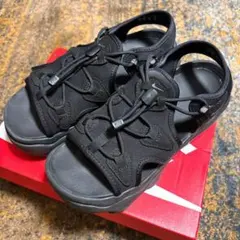 NIKE エアマックス ココ サンダル 厚底 黒 24cm