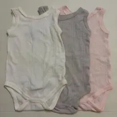 西松屋　ロンパース　70 baby 赤ちゃん　夏服　3枚セット