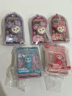 TWICE LOVELYS キーホルダー 5個まとめ売り