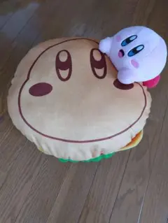 一番くじ 星のカービィ KIRBY'S BURGER A賞　カービィクッション