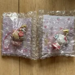 サンリオ ハローキティ シークレットストラップ　日焼け　メイド