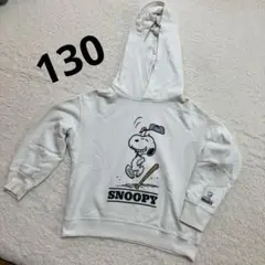 UNIQLO スヌーピー フード付きパーカー 130