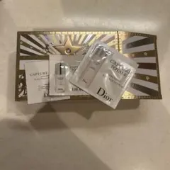 Dior、YSL、CHANELの箱と試供品セット