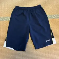 ASICS ショートパンツ ネイビー