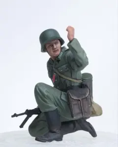1/35 塗装済み完成品 ドイツ軍 MP40 フィギュア WW2 ミリタリー