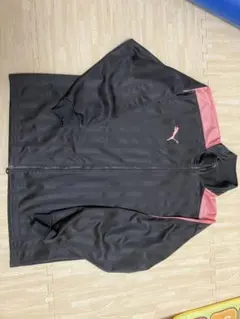 PUMA ジャージ　ブラック ピンクのサムネイル