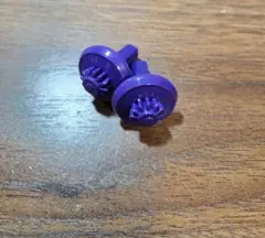 ベイブレードX　エレベートビット(紫)　2本セット