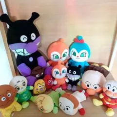 アンパンマン ぬいぐるみ セット(バラ売り不可)