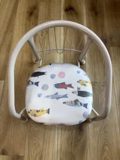 【美品】【双子】ベビーチェア ホイッスル付き豆イス