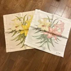 Jim Thompson クッションカバー 2枚セット 百合柄のサムネイル