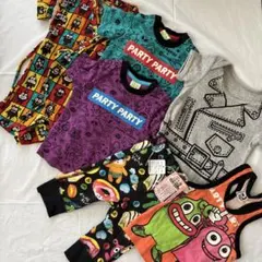 PARTY PARTY 新品甚平　ロンパース　Tシャツ　まとめ売り 70cmのサムネイル