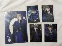 ツイステ ポムフィオーレ 5点セット ポストカード カードダス