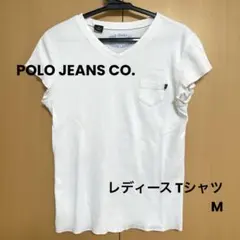 POLO JEANS CO. レディース Tシャツ Vネック ラルフローレン M