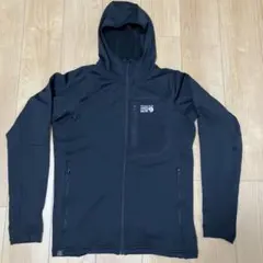 【超美品】ポーラテックパワーグリッド　フルジップフーディ Black