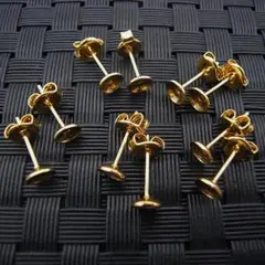 1組限★合金ピアス金具 5ペアセット