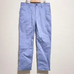 GU スリムパンツ S 無地 カジュアル シンプル チノパン 普段着 爽やか