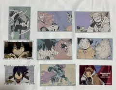 ヒロアカ　原画展　メモリアルコレクション 相澤消太　ホークス　緑谷出久　轟焦凍