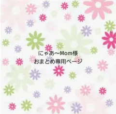 にゃあ〜Mom様おまとめ専用です！
