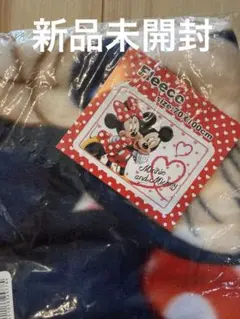 Disney Minnie and Mickey フリースブランケット