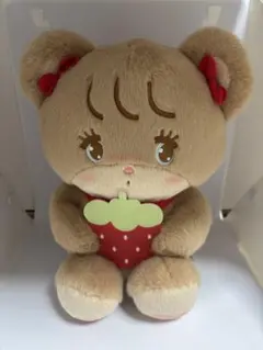 mikko illustrations いちごBIGぬいぐるみ