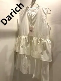 Darich フリルシャツワンピース